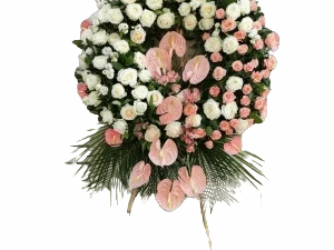 Corona funebre delicata